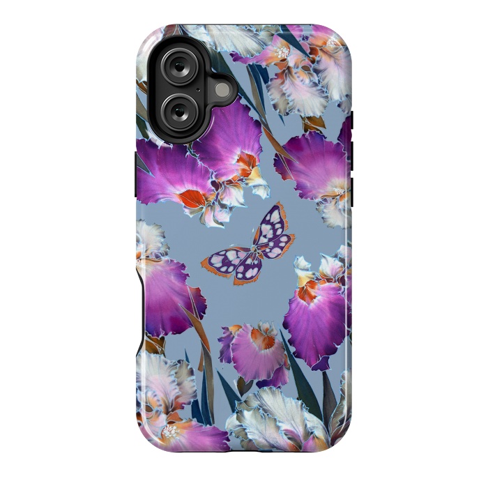 iPhone 16 Plus StrongFit purple lilac flowers by haroulita