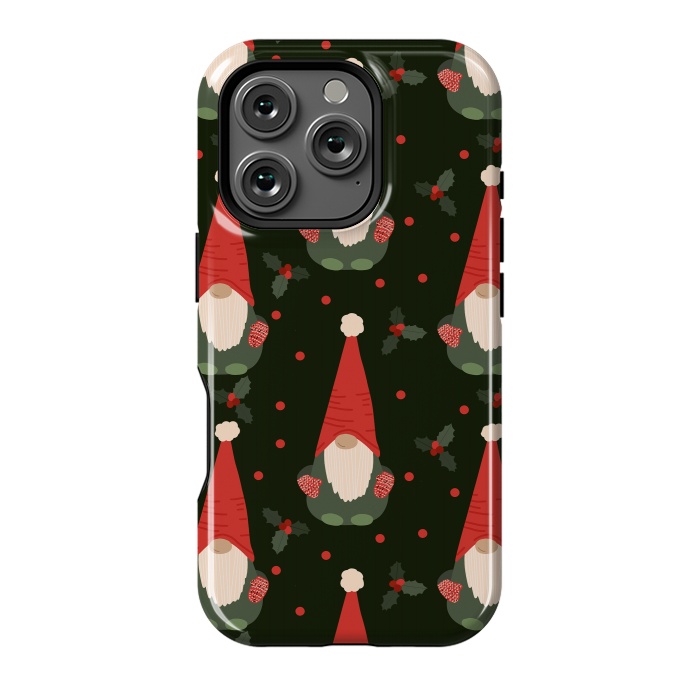 iPhone 16 Pro StrongFit Santa gnome by haroulita