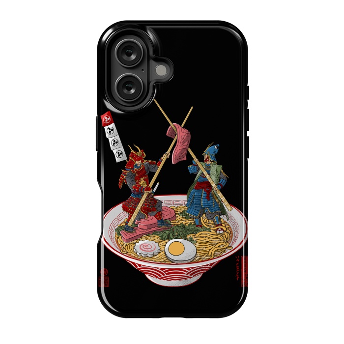 iPhone 16 StrongFit Ramen samurais by Alberto