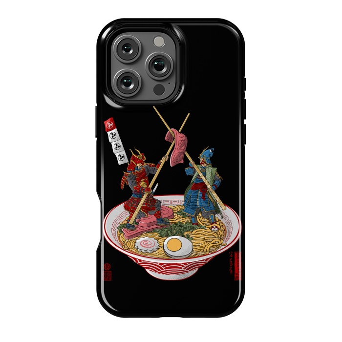 iPhone 16 Pro Max StrongFit Ramen samurais by Alberto