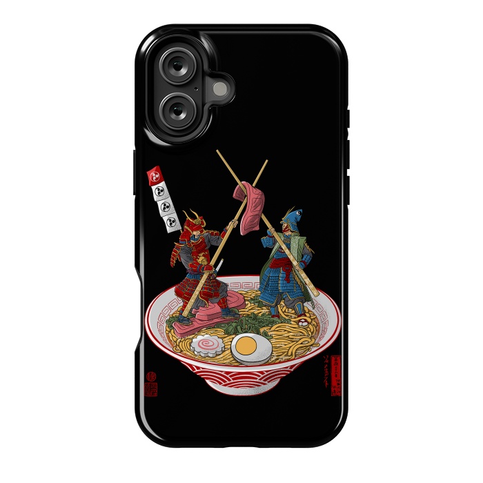 iPhone 16 Plus StrongFit Ramen samurais by Alberto