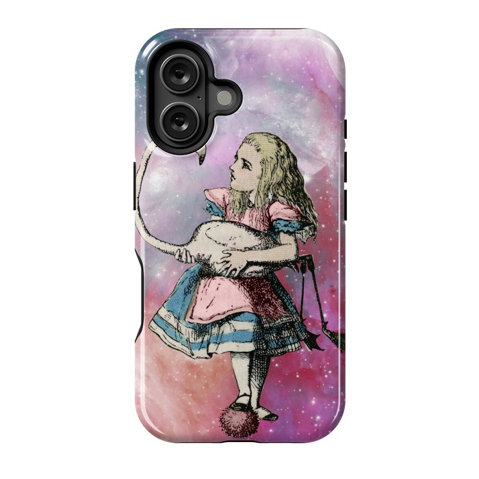 iPhone 16 StrongFit Alice in space by haroulita