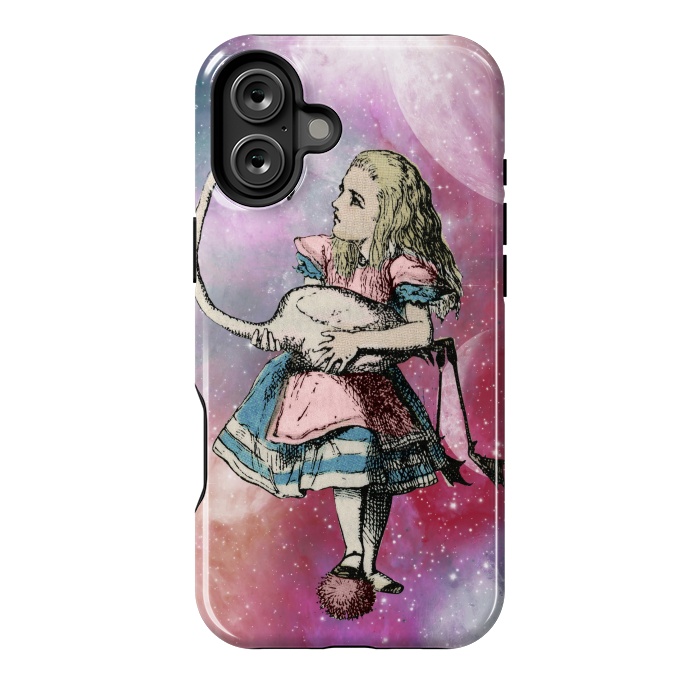 iPhone 16 Plus StrongFit Alice in space by haroulita