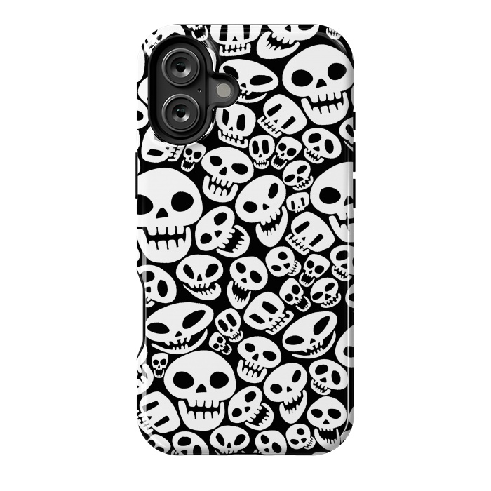 iPhone 16 Plus StrongFit Cute skulls by Alberto