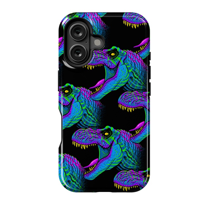 iPhone 16 StrongFit psychedelic rex by Alberto