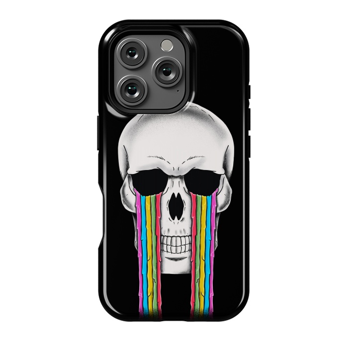 iPhone 16 Pro StrongFit Skull Crying by Coffee Man