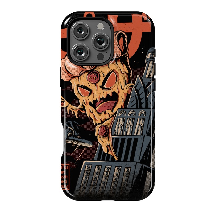 iPhone 16 Pro Max StrongFit Pizza Kong by Ilustrata