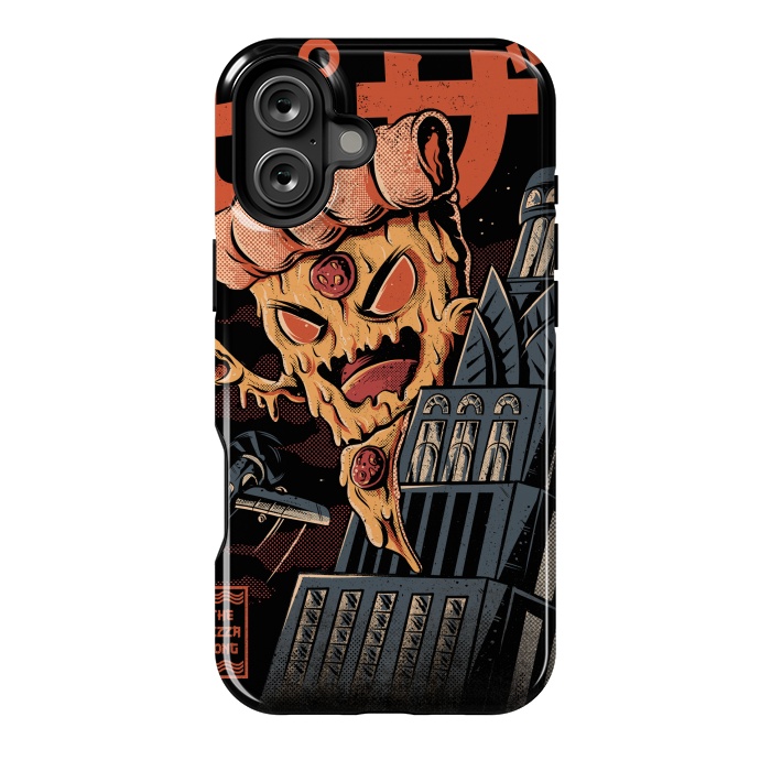 iPhone 16 Plus StrongFit Pizza Kong by Ilustrata