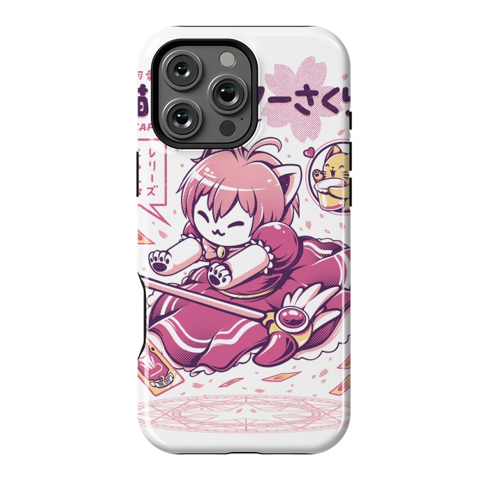 iPhone 16 Pro Max StrongFit Catcaptor by Ilustrata