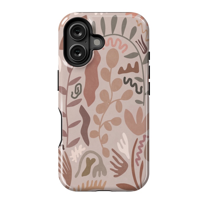 iPhone 16 StrongFit Blush Flora III by amini54