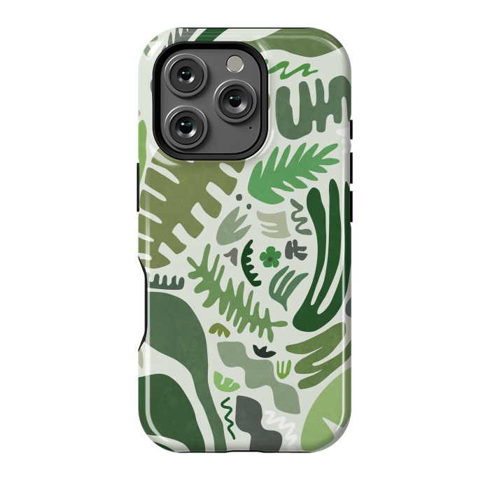 iPhone 16 Pro StrongFit Green Garden by amini54