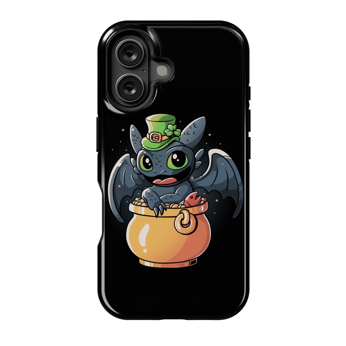 iPhone 16 StrongFit Irish Dragon by eduely