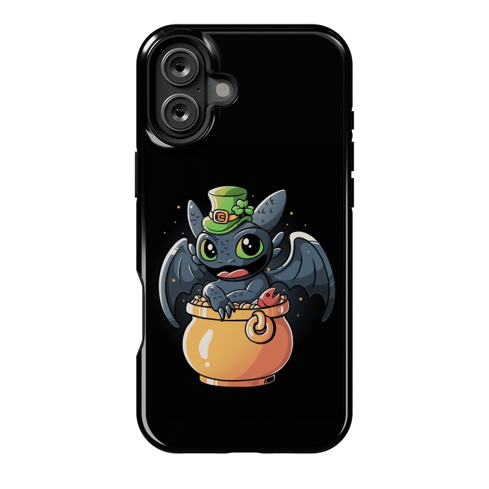 iPhone 16 Plus StrongFit Irish Dragon by eduely