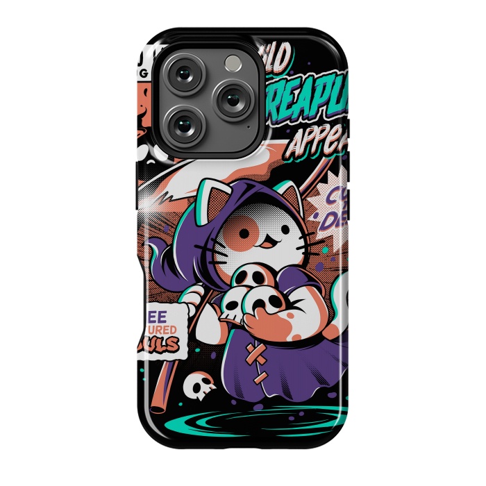 iPhone 16 Pro StrongFit Grim Reapurr by Ilustrata