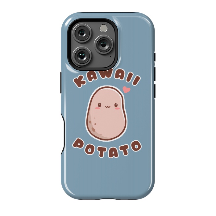 iPhone 16 Pro StrongFit Kawaii Potato by eduely