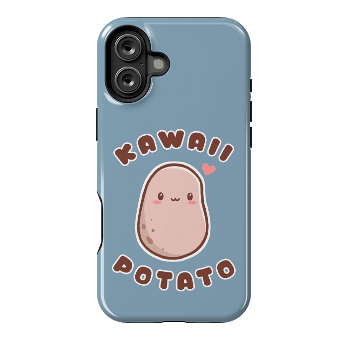 iPhone 16 Plus StrongFit Kawaii Potato by eduely