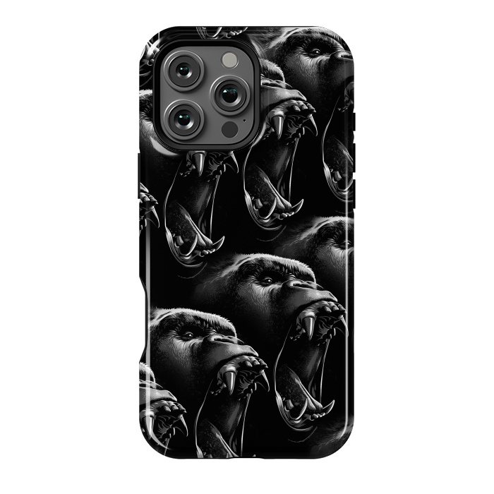 iPhone 16 Pro Max StrongFit gorilla pattern by Alberto