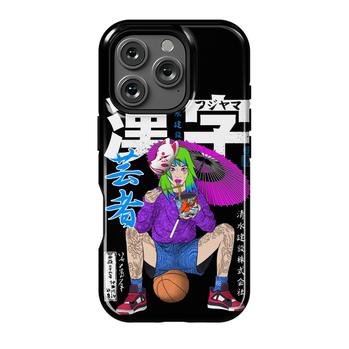 iPhone 16 Pro StrongFit Ramen Basketball by Alberto