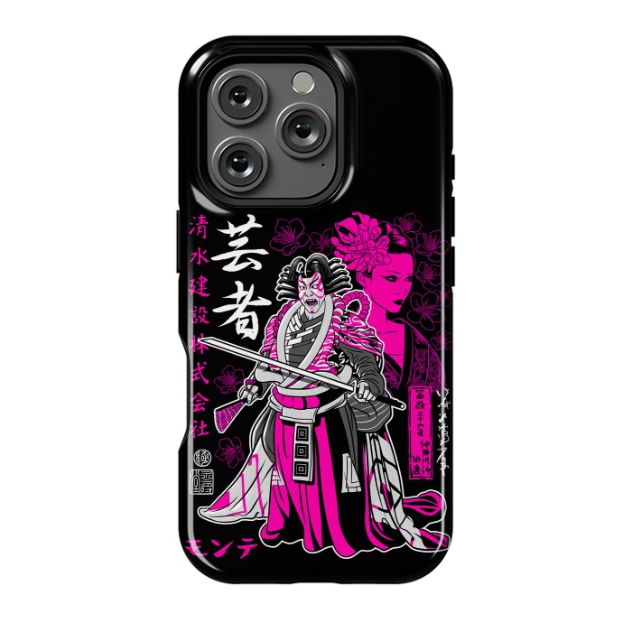 iPhone 16 Pro StrongFit Geisha kabuki by Alberto