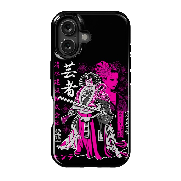 iPhone 16 StrongFit Geisha kabuki by Alberto