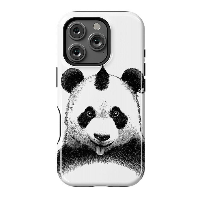 iPhone 16 Pro StrongFit Punk Panda by Alberto