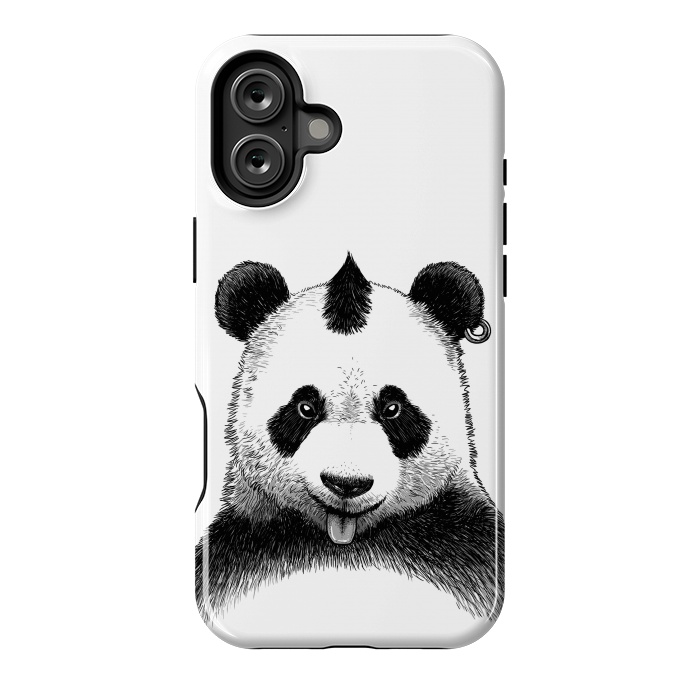 iPhone 16 Plus StrongFit Punk Panda by Alberto