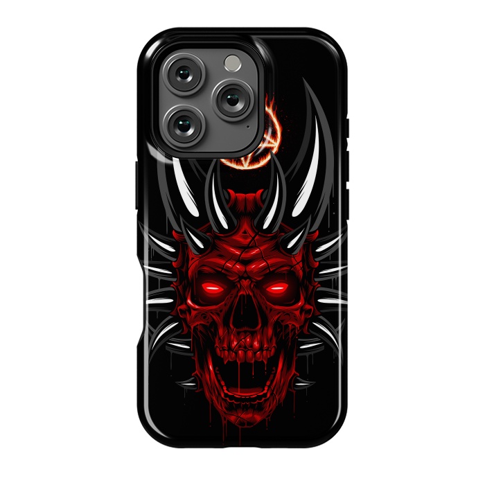 iPhone 16 Pro StrongFit Satan Skull by Alberto