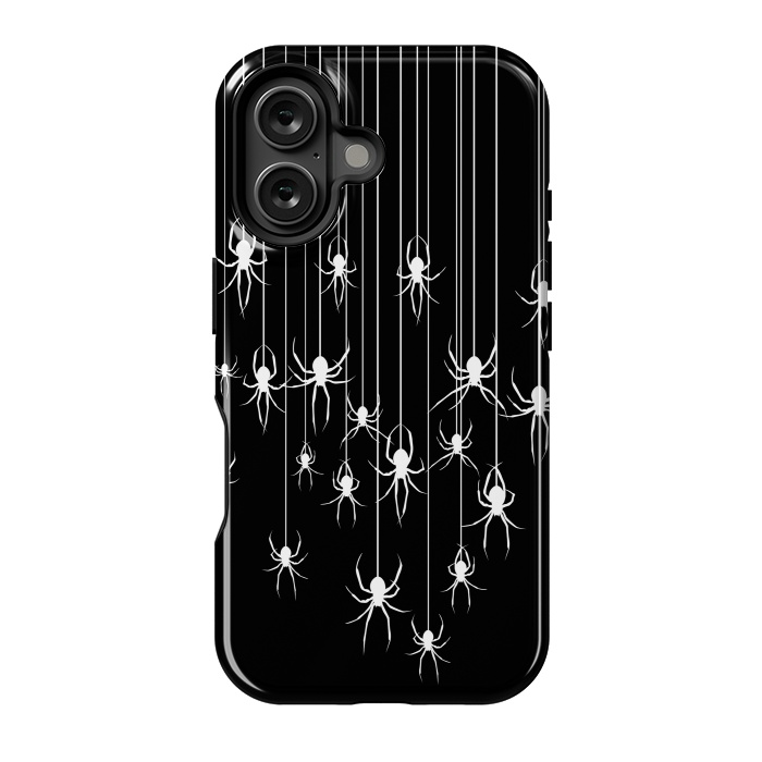 iPhone 16 StrongFit Spider webs by Alberto