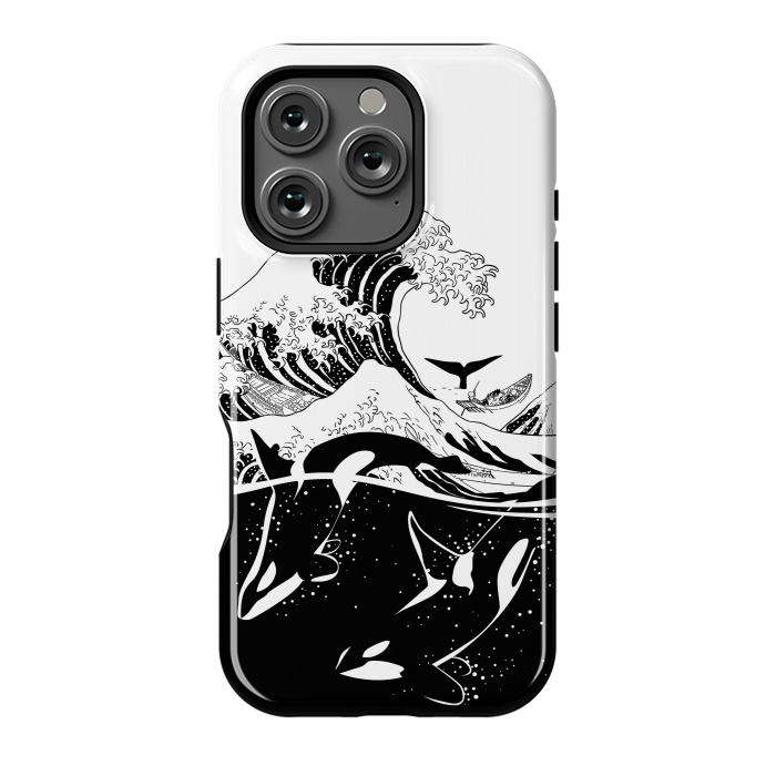 iPhone 16 Pro StrongFit Wave killer Whale by Alberto