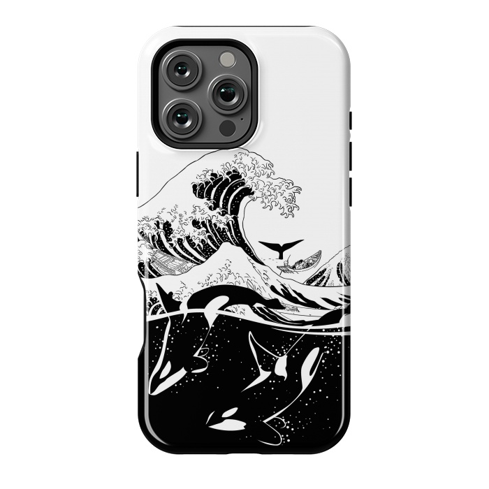 iPhone 16 Pro Max StrongFit Wave killer Whale by Alberto