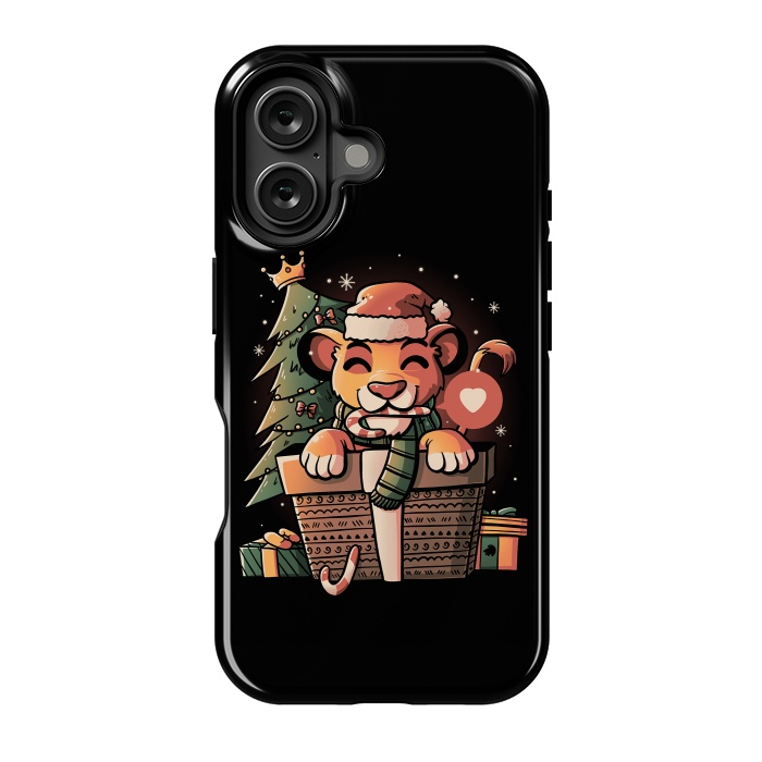 iPhone 16 StrongFit Lion Gift by eduely