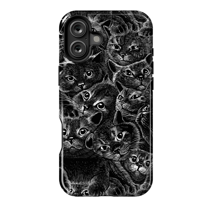 iPhone 16 Plus StrongFit Cats by Alberto