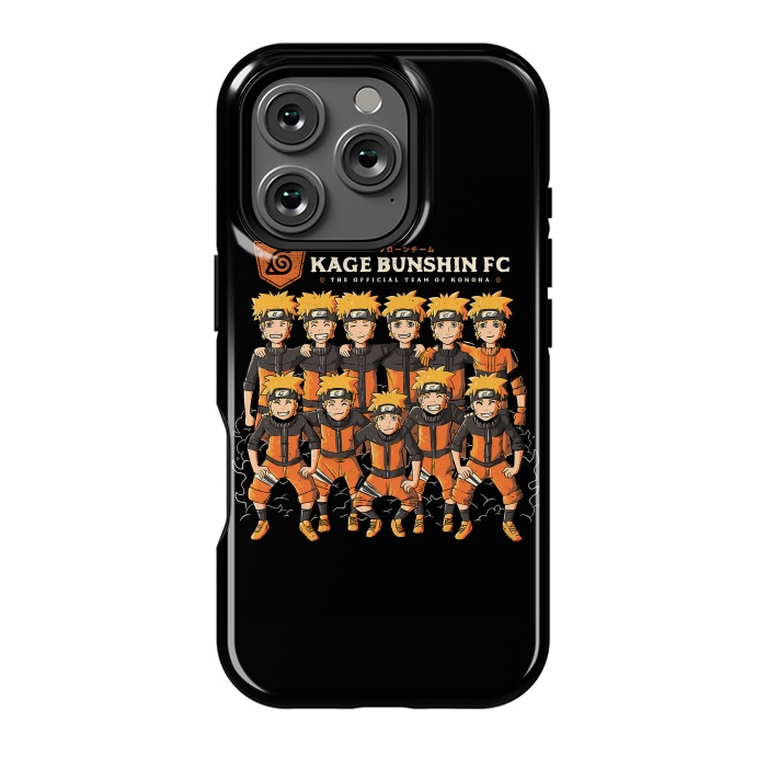 iPhone 16 Pro StrongFit Naruto Team by eduely