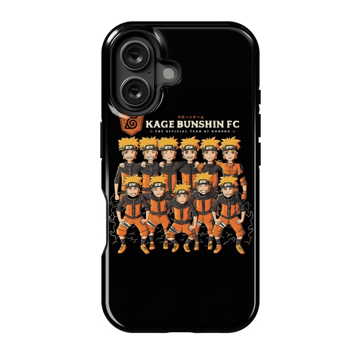 iPhone 16 StrongFit Naruto Team by eduely