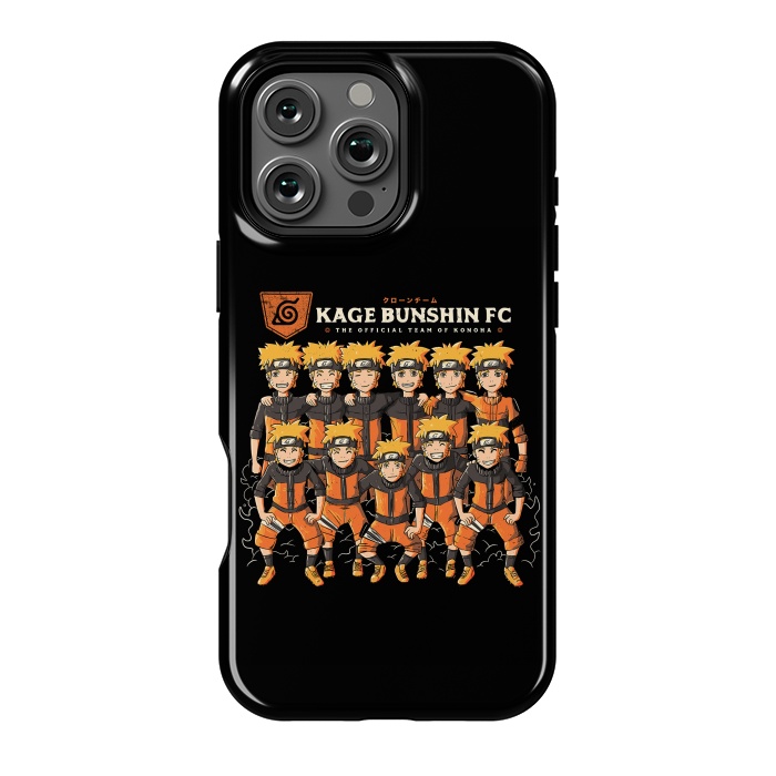 iPhone 16 Pro Max StrongFit Naruto Team by eduely