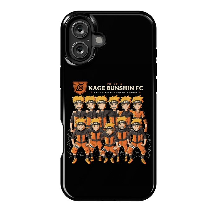 iPhone 16 Plus StrongFit Naruto Team by eduely