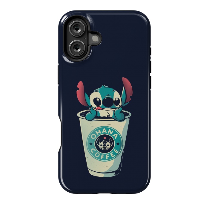 iPhone 16 Plus StrongFit Ohana Coffee by eduely