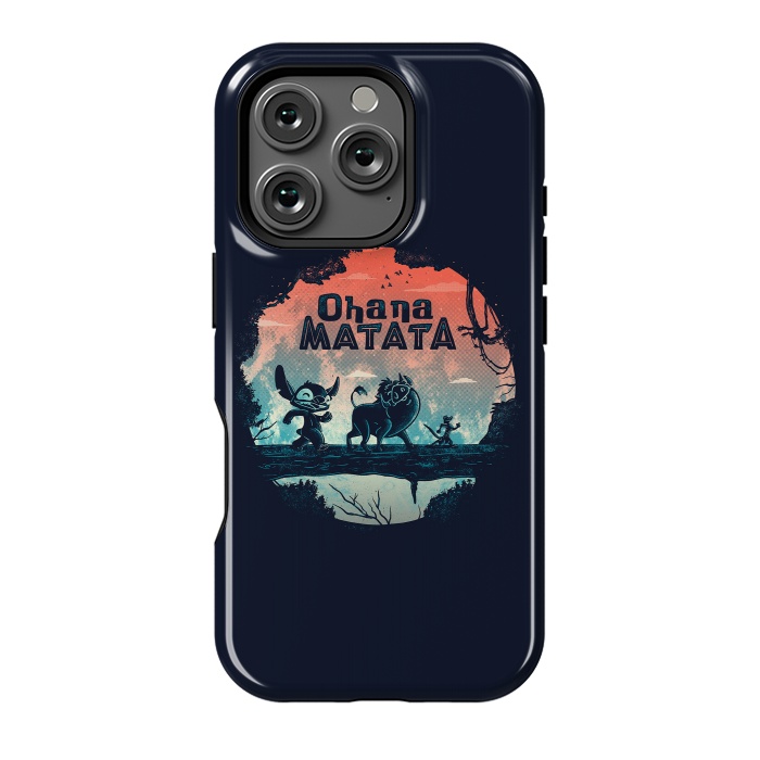 iPhone 16 Pro StrongFit Ohana Matata by eduely