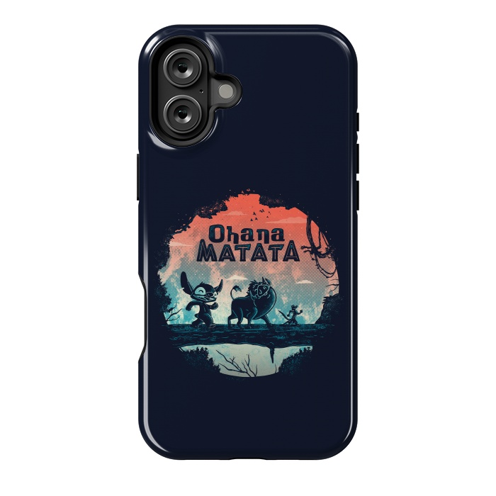 iPhone 16 Plus StrongFit Ohana Matata by eduely