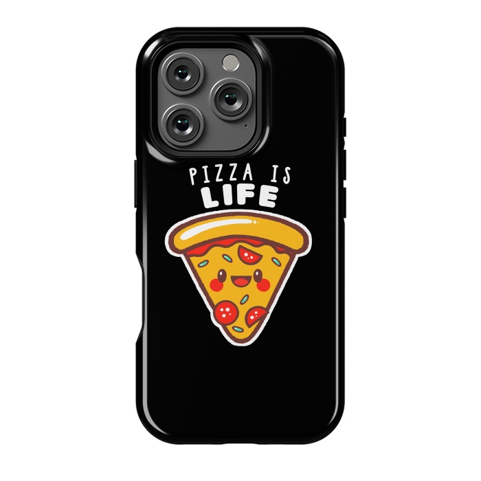 iPhone 16 Pro StrongFit Pizza is Life by eduely