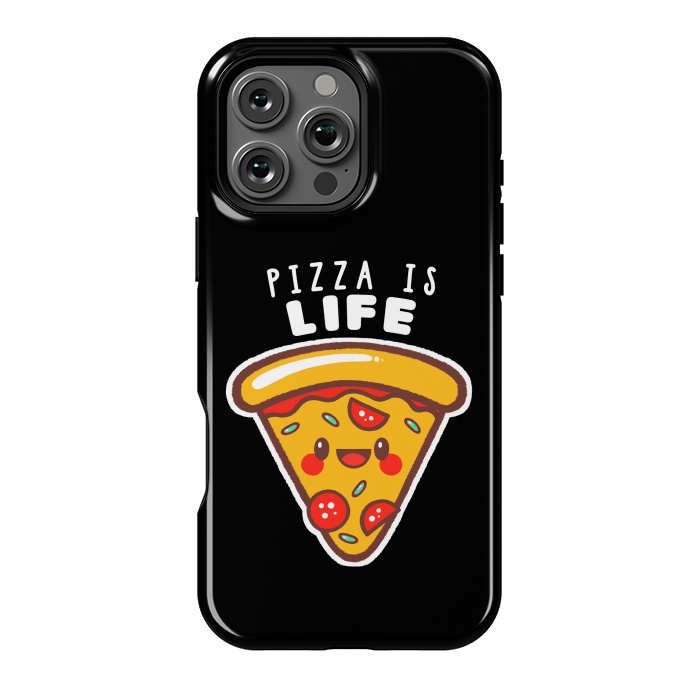 iPhone 16 Pro Max StrongFit Pizza is Life by eduely