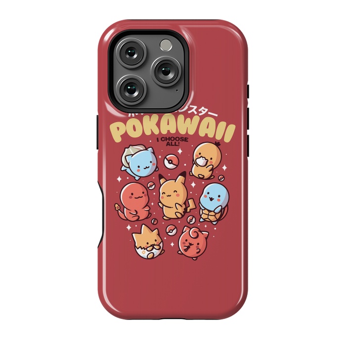 iPhone 16 Pro StrongFit Pokawaii by eduely