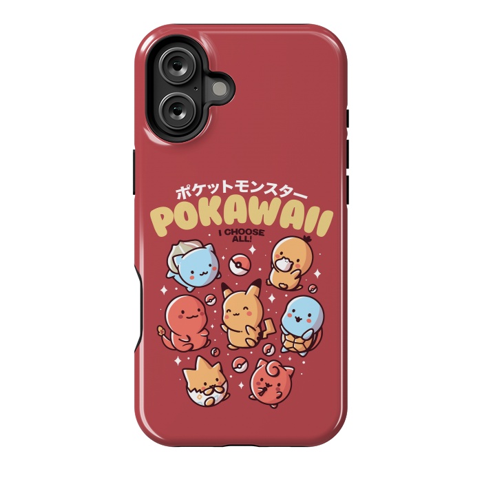 iPhone 16 Plus StrongFit Pokawaii by eduely