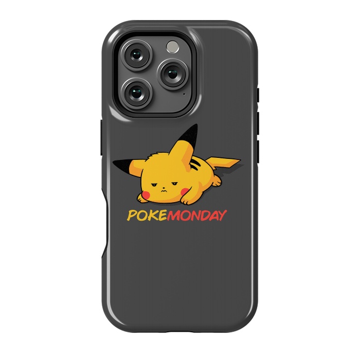 iPhone 16 Pro StrongFit Pokemonday by eduely