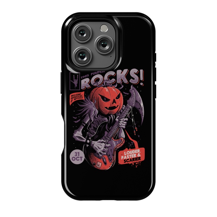 iPhone 16 Pro StrongFit Rock Pumpkin by eduely