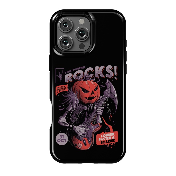 iPhone 16 Pro Max StrongFit Rock Pumpkin by eduely