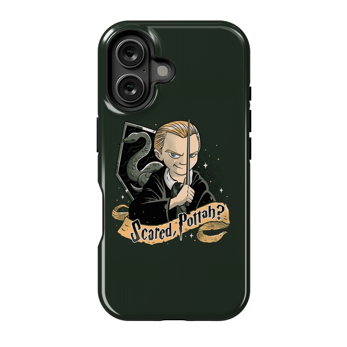 iPhone 16 StrongFit Scared Pottah? Funny Geek Gift by eduely