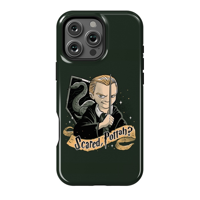 iPhone 16 Pro Max StrongFit Scared Pottah? Funny Geek Gift by eduely