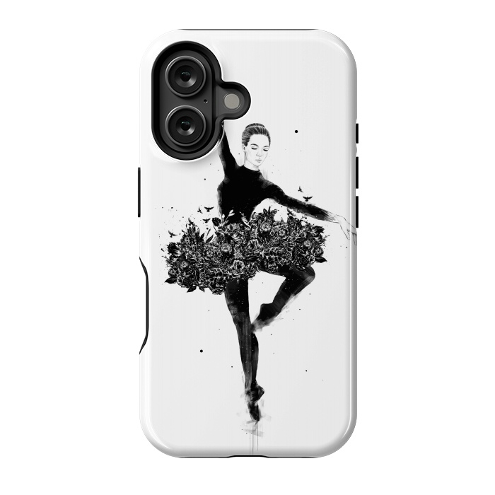 iPhone 16 StrongFit Floral dance by Balazs Solti