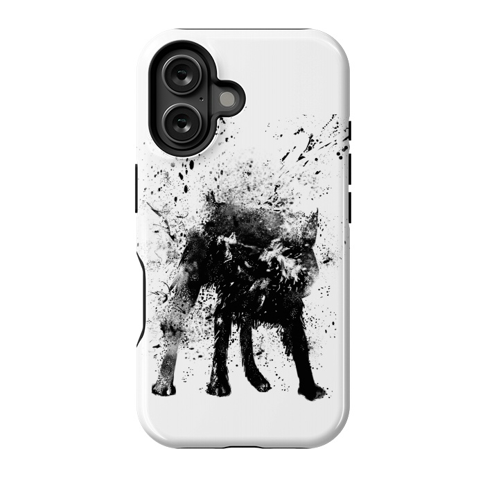 iPhone 16 StrongFit Wet dog by Balazs Solti